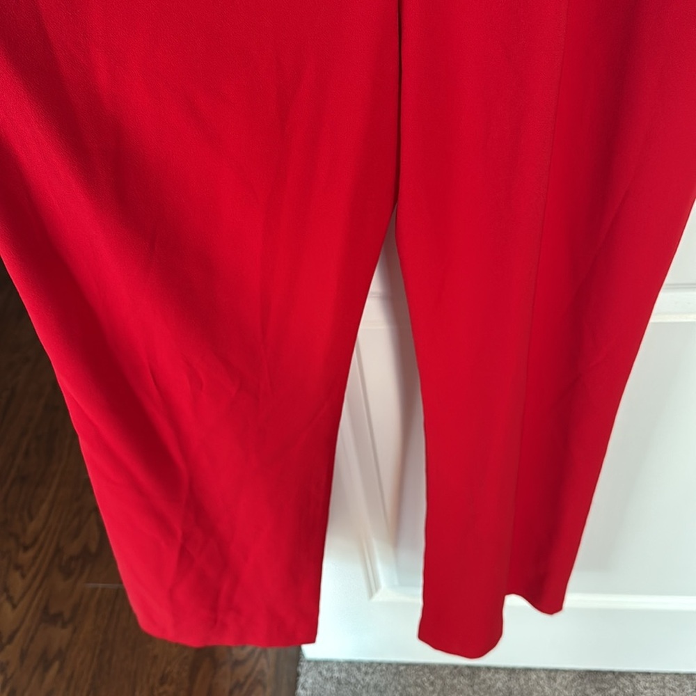 Size 14 Red Halter Jumpsuit - Picture 10 of 12